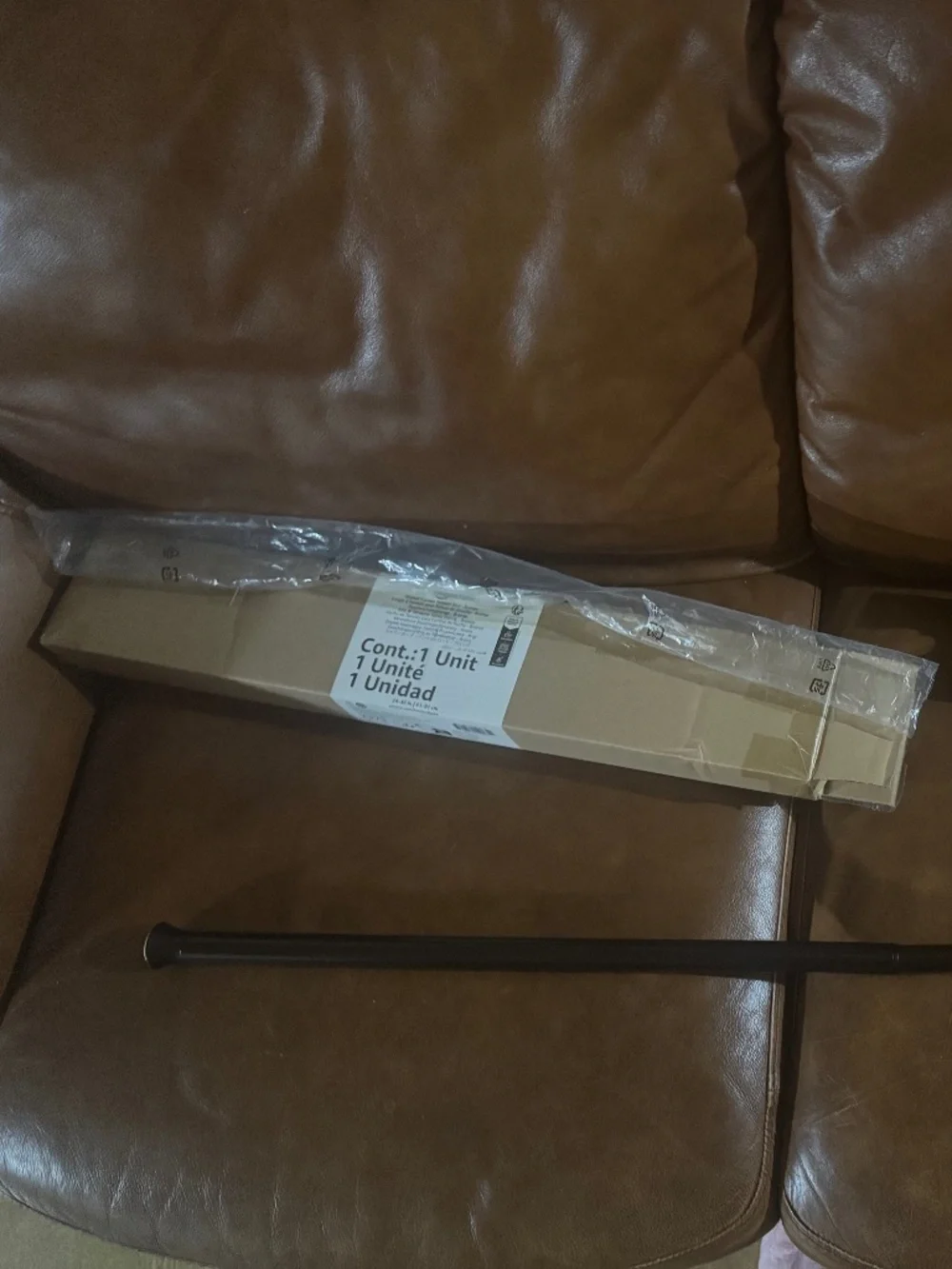 Amazon Basics Shower Curtain Tension Rod 24-36”